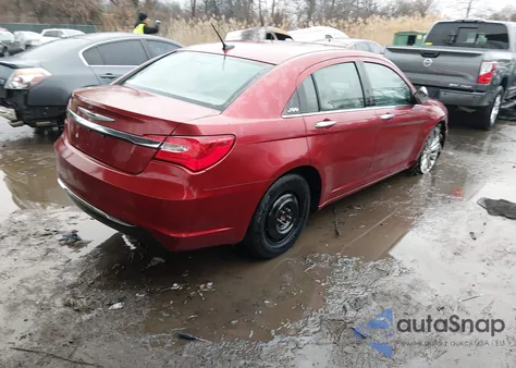 2012 Chrysler 200 Limited from USA, damaged, VIN 1C3CCBCB4CN303937